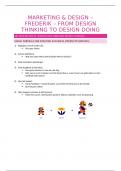 Samenvatting -  Marketing & Design