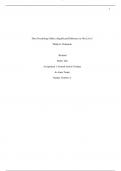 PSYC 290ASSIGNMENT 1 JOURNAL ARTICE CRITIQUE (Does Psychology Make a Significant Difference in Our Lives) ATHABASCA UNIVERSITY