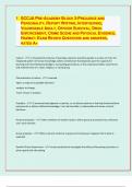 SCCJA PRE-ACADEMY BLOCK 3-PREJUDICE AND  PERSONALITY, REPORT WRITING, INTERVIEWING, VULNERABLE ADULT, OFFICER SURVIVAL, DRUG  ENFORCEMENT, CRIME SCENE AND PHYSICAL EVIDENCE, HAZMAT: EXAM REVIEW QUESTIONS AND ANSWERS, RATED A+| latest update 2024/25|