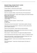 BIO202 FINAL EXAM STUDY GUIDE (STRAIGHTERLINE A&P II)