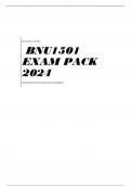 BNU1501 EXAM PACK 2024