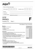 8463-2F-QP-Physics with 100% Correct Answers