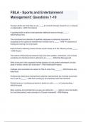 FBLA - Sports and Entertainment Management_ Questions 1-10