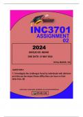 INC3701 ASSIGNMENT 2 DUE 21 MAY 2024 QUESTION 1 Answer the following questions: 1.1 How many hours is allocated per week for Natural Sciences and  Technology? (2