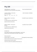 Psychology 228 Exam 1 - Harper Complete Actual Exam Questions With Correct Answers.