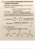 Bond Order Of Molecule