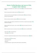 Docker Verified Questions And Answers With Complete Study Solutions