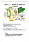 Samenvatting Hoofdstuk 10: De Spermatophyta