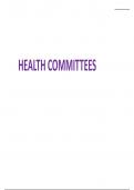 HEALTH COMMITTEES