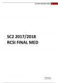 rcsi medical school past year paper