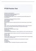 PTCB Practice Test 100% solved