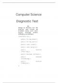 Diagnostic Test 