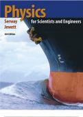 Physics for Scientists and Engineers (with PhysicsNOW and InfoTrac)  Raymond A. Serway - Emeritus, James Madison University John W. Jewett - California State Polytechnic University, Pomona ISBN 0534408427 6th Edition