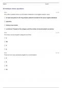 CTR EXAM PREP COC QUESTIONS WITH 100% CORRECT ANSWERS 