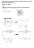 Cambridge A Levels A2 Physics Chapter 19 Capacitance