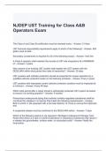 NJDEP UST Training for Class A&B Operators Exam 2024