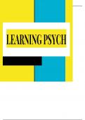 FULL LEARNING PSYCHOLOGY EDEXCEL POWERPOINT