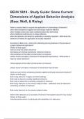 BEHV 5610 - Study Guide_ Some Current Dimensions of Applied Behavior Analysis (Baer, Wolf, & Risley)