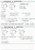 Summary For Magnetic Field, Sources of Magnetic Field, Faraday's Law, and Inductance