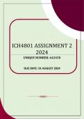 ICH4801 International Comparative and History of Education