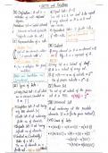 Sets and Relations Formula NOTES JEE main