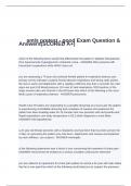 amls pretest - good Exam Question & Answers(SCORED A+)