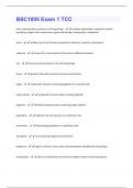 BSC1005 Exam 1 TCC Questions And Answers Graded A+