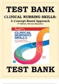 Test Bank - Clinical Nursing Skills: A Concept-Based Approach, 4th Edition (Callahan, 2023) Chapter 1-16 | All Chapters