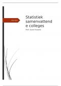 Samenvatting Statistiek in de criminologie 