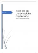 Samenvatting Politiële en Gerechtelijke Organisatie (PGO) '23-'24