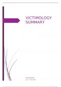 Victimology: study of the victim