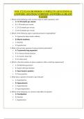 NUR 172 EXAM HONDROS COMPLETE QUESTIONS & ANSWERS (2023/2024)(VERIFIED ANSWERS)ALREADY PASSED,,,Alpha`