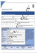 NR509 Week 1 Soap Note  Exam