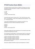 PTCB Practice Exam (Math) questions & answers