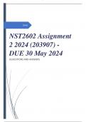 NST2602 Assignment 2 2024 (203907) - DUE 30 May 2024