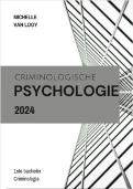 samenvatting criminologische psychologie 
