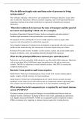 Evolutionary Biology: Final Exam Study Guide