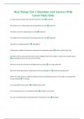 Heat Pumps Test 1 Questions And Answers With Latest Study Quiz