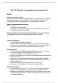 Criminology unit 3 controlled assessment notes