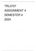 TRL3707 ASSIGNMENT 4 SEMESTER 1 2024