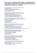 NGN ATI RN CAPSTONE PROCTORED COMPREHENSIVE ASSESSMENT B (UPDATED 2024) QUESTIONS WITH 100% VERIFIED ANSWERS |A+ GRADED.