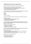 PROMETRIC CNA EXAM 4 QUESTIONS