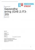 Gezondheidsbevordering IT3: Stoppen met Roken - GVE-2.IT3-20 - (8,9)