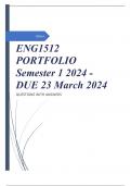 ENG1512 PORTFOLIO Semester 1 2024 - DUE 23 March 2024