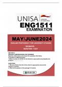 ENG1511 EXAMINATION MAY/JUNE 2024 (DURATION 1DAY)