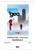 samenvatting + antwoorden -  Aardrijkskunde de Geo hoofdstuk 2 HAVO 3