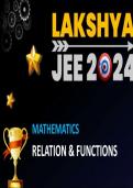 IIT JEE CLASS 12 MATHEMATICS HANDWRITTEN NOTES