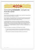 Samenvatting (NLs, pdf) van het boek Unshakeable van Tony Robbins (Anthony Robbins) door Uitblinker