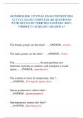 HONDROS BIO 117 FINAL EXAM NEWEST 2024  ACTUAL EXAM COMPLETE 460 QUESTIONS  WITH DETAILED VERIFIED ANSWERS (100%  CORRECT) /ALREADY GRADED A+