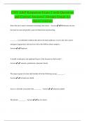 UNT A&P Kasparian Exam 2 with Questions and Correct Answers/ Already Grade A+ (latest version)